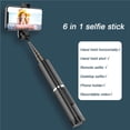 thumbnail image 3 of QualitChoice Portable Integrated Tripod Selfie Stick Phone Bracket Bluetooth Button Phone Self-timer Lever Holder For Phone, 3 of 6