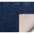 thumbnail image 5 of Well Woven Solid Color Indigo Blue Soft Shag Area Rug 8x10 8x11 (7'10" x9'10), 5 of 6