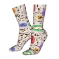 thumbnail image 5 of Salouo Dog Doing Yoga Pattern Fun Novelty Crew Socks,Casual Athletic Socks Neutral Socks, 5 of 7