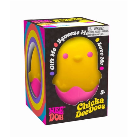 NeeDoh Chickadeedoos Chick Stress Ball (1 RANDOM Figure)