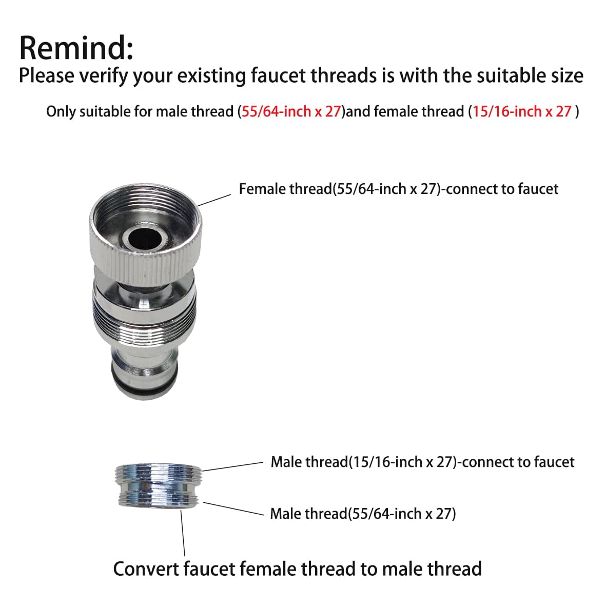 Quick-connect Sink Faucet Sprayer Kit  Hose Accessories Detachable Metal Adapter With Hand Shower Hair Washing Pet Cleaning For Bathroom/kitchen (quick Connect Sprayer)
