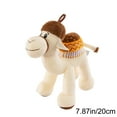thumbnail image 3 of Plush Animal Toy, Soft Stuffed Camel, Realistic Desert Camels Doll with Velvety Texture, Multi-Purpose Large Size for Home Decor and Comfortable Play, Gift Box Included, 3 of 5