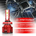 thumbnail image 6 of For Ford Escape 2013-2015 6x 9005 H11 9145 LED Headlight Hi/Lo Beam Fog Light Bulbs Combo Kits, 6 of 13