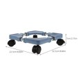 thumbnail image 2 of HLONKAppliance Dolly avec 4 Roues Support Mini Réfrigérateur Réglable Déplaceur de Meubles Base Mobile pour Machine à Laver Sécheuse Réfrigérateur Piédestal de Lessive, 2 of 8