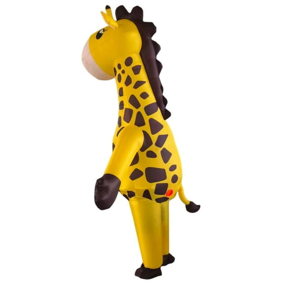 Giraffe Inflatable Costume-Full Body Animal Jumpsuit for Halloween, Breathable Fabric, Lightweight&Flexible for Cosplay, Parades