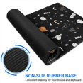 thumbnail image 6 of Long Mouse Pads for Desk,Cute Halloween Elements Pattern Desk Mats on Top Of Desks, Desk Mouse Pad Extra Large with 3mm Non-Slip Base and Stitched Edge for Gaming,Office,Work,Home 31.5"x15.7", 6 of 6