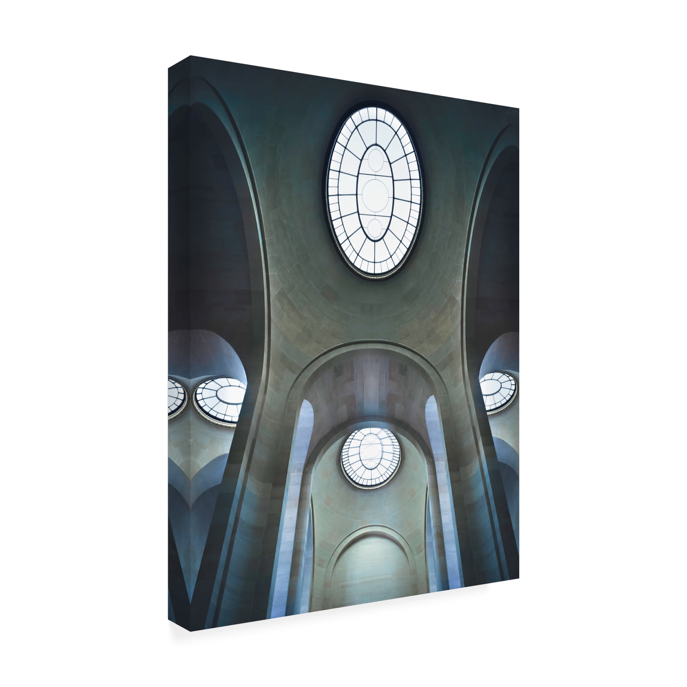 Trademark Fine Art Catherine W Curves Canvas Wall Art