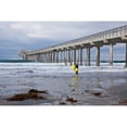 thumbnail image 3 of Peterson, Lee 24x17 Black Modern Framed Museum Art Print Titled - Scripps Pier I, 3 of 5