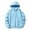 Light Blue, variant on VSSSJ Mens Oversized Hoodie Sweatshirts Casual Drawstring Hooded Pullover Loose Solid Color Long Sleeve Pockets Tops Fall Trendy Clothes White XXXL
