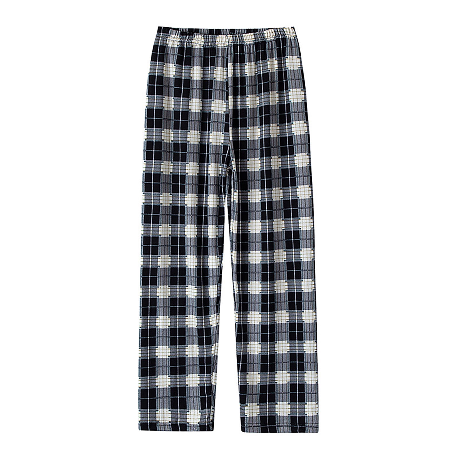 Kcodviy Children's Plaid Casual Pants Month Girl Pants Summer