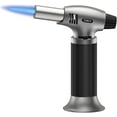 thumbnail image 1 of Sondiko Butane Torch Lighter, Soldering Torch, Refillable Kitchen Torch, Cooking Torch with Safety Lock, Adjustable Flame Blow Torch for Creme Brulee, Welding and Baking(Butane Gas is Not Included), 1 of 7