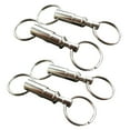 thumbnail image 4 of HOMEMAXS  6 PCS Titanium Carabiner for Keys Detachable Buckle Keychain Convenient, 4 of 8