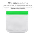 thumbnail image 4 of Sustainable Food Storage Bag Reusable Transparent Fresh-keeping Bag Double Zipper Sealed Bag Leakproof Sandwich Bag Washable Food Storage Container, 4 of 8