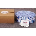 thumbnail image 4 of Soimoi 40Pcs Mosaic Print Precut Fabrics Strips Roll Up 1.5x42inches Cotton Jelly Rolls For Quilting - Medium Blue, 4 of 9