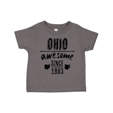 

Inktastic Ohio Awesome Since 1803 Gift Toddler Boy or Toddler Girl T-Shirt