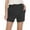 Dark Gray, variant on Generic Women's Pull On Dress Shorts High Waisted Stretch Bermuda Shorts with Pockets Business Casual Work Office Summer Shorts