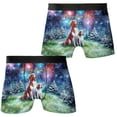 thumbnail image 3 of Happy New Year Brittany Spaniel Family Cheer Winter Midnight Firework All Over Print Boxer Briefs Underwear for Men Dad Brittany Dog Lover Gifts Idea - 02025, 3 of 6