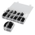 thumbnail image 4 of 350PCS 27.4x17.8x4.22cm Push Fixed Pin Rivet Trim Clip Panel Moulding Assortments Kit Replacement for Ford, 4 of 9