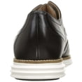 thumbnail image 6 of Cole Haan Grand Tour Wing Oxford Black Leather/White Lace Up Cutout Sneakers (Black Leather/White, 7), 6 of 7