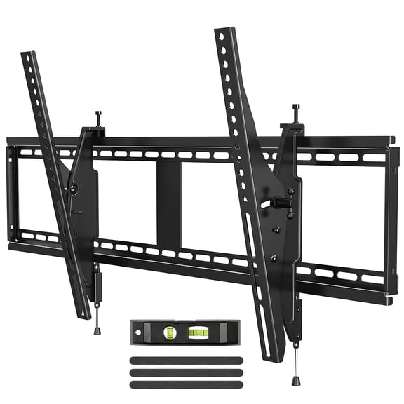 MOUNT PRO Tilting TV Wall Mount for 37''-86" TVs, Supports Televisions Weighing Up to 120lbs