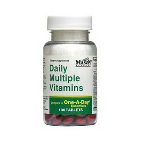 (2 Pack) DAILY MULTIPLE VITAMIN TABLETS (Best Vitamins For Multiple Sclerosis)