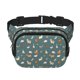 thumbnail image 1 of Fotbe Farm Animal Cangurera Cuadrada con Estampado de Doble Capa, Bolsa de Cintura Ajustable Mini para Hombres y Mujeres, 1 of 9