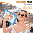 thumbnail image 3 of Case for Samsung Galaxy Tab A11 8.7 inch 2025 Release, 360 Rotating Stand Handle Shoulder Strap Heavy Duty Shockproof Cover, Cream Navy, 3 of 7