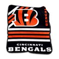 thumbnail image 1 of NFL Cincinnati Bengals Raschel Throw Blanket, 1 of 3