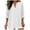 White, variant on qolati Women's Cotton Linen Long Sleeve Shirts Summer Loose V Neck Tunic T Shirt Lightweight Casual Flowy Beach Boho Blouse Tops