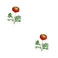 thumbnail image 4 of Yuarrent 2 piezas de flores artificiales con buena sensación de mano para decoraciones de hogar y fiestas, arreglo inodoro Type2 NO2, 4 of 6