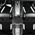 thumbnail image 3 of CAR PASS Waterproof Universal Fit Car Floor Mats, Car Mats Fit for SUV,Vans,sedans, Trucks,Set of 4pcs Car Carpet with Driver Heel Pad (White), 3 of 13