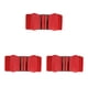 thumbnail image 4 of Minnieouse Cinturones de mujer Accesorio de ropa femenina simple Correa de cintura Hebilla de fijación exquisita Adornos de moda Cinturón de Rojo 3piezas, 4 of 6