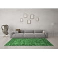 thumbnail image 3 of Ahgly Company Indoor Rectangle Oriental Emerald Green Industrial Area Rugs, 5' x 7', 3 of 4