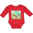 thumbnail image 3 of Inktastic I'm Two Farm Animals Wearing Birthday Party Hats Boys or Girls Long Sleeve Baby Bodysuit, 3 of 5