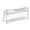white, variant on Lvgun Under $5 Pencil Cases Pen Pouch,Clear Pvc Pencil Case with Zipper,Transparent Storage Organizer for Teen Students & Adults