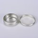 thumbnail image 4 of Bandejas de aluminio de 20 piezas de 60ml, bandejas redondas de aluminio, envases de cosméticos con tapas de tornillo para manualidades Diy, almacenamiento de viaje, 4 of 5
