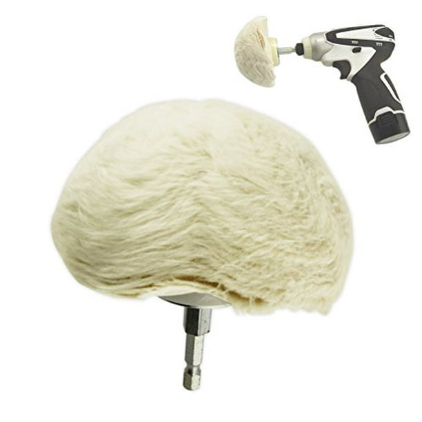 ExtraThick Large Cotton Buffing Ball Hex Shank Turn Power Drill