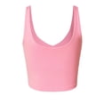 thumbnail image 6 of MixMatchy Women's Longline Wirefree Padded Sports Bra Crop Cami Top Fitness Workout Running Shirts, 6 of 7