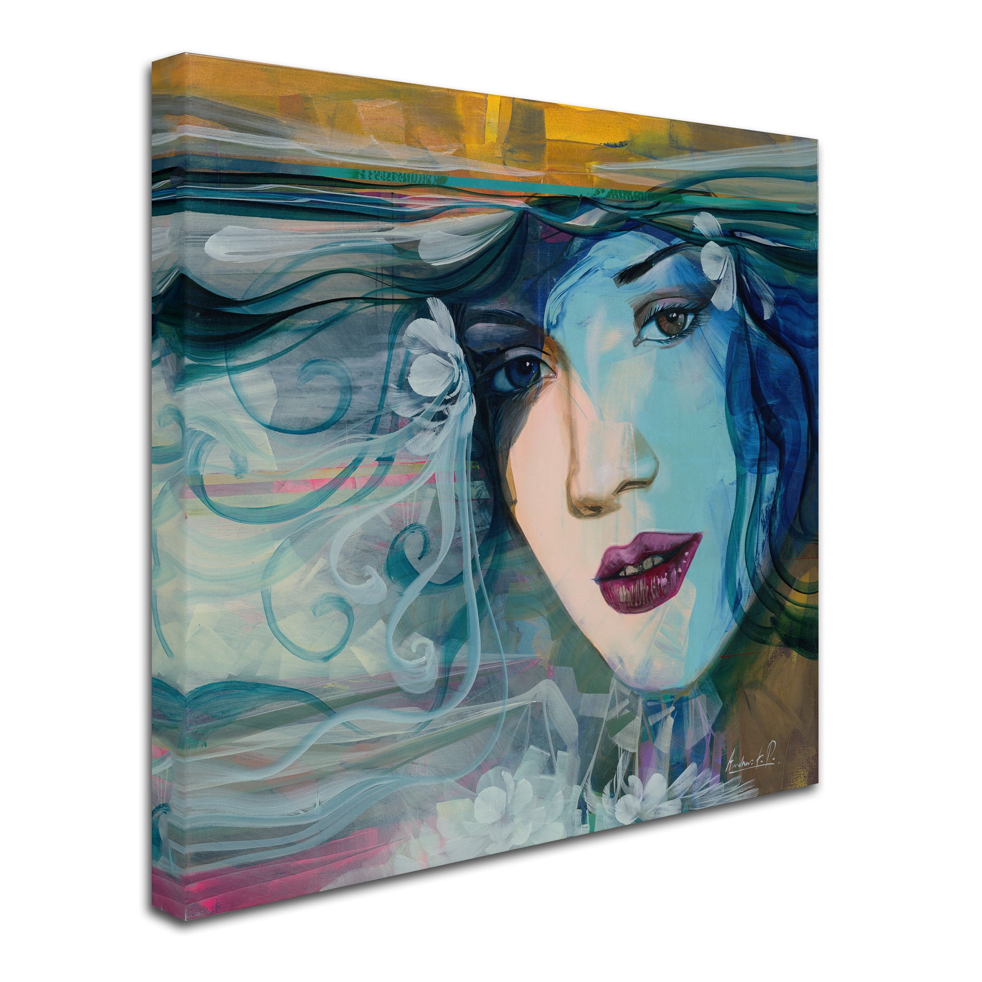 Andrea 'Celeste' Huge Canvas Art 35 x 35