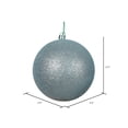 thumbnail image 2 of Vickerman 2.4" Silver Glitter Ball Ornament, 24 per Bag, 2 of 5