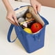 thumbnail image 4 of Bolsa térmica para el almuerzo fiambrera portátil de mano impermeable de color sólido de Tela Oxford con cremallera de metal para viajes diarios ANGGREK, 4 of 8