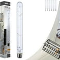 thumbnail image 4 of Satco S11523 T9 LED Light Bulbs 6W 120V 2700K E26 Medium Base Dimmable (6 Pack), 4 of 11
