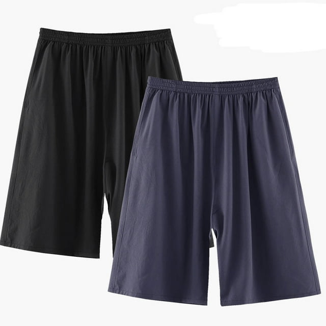 Amazon Essentials - Pack de 2 pantalones cortos de rendimiento holgados para hombre Zhivalor HMJM382-7
