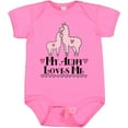 thumbnail image 3 of Inktastic Llama Aunt Loves Me Girls Girls Baby Bodysuit, 3 of 5