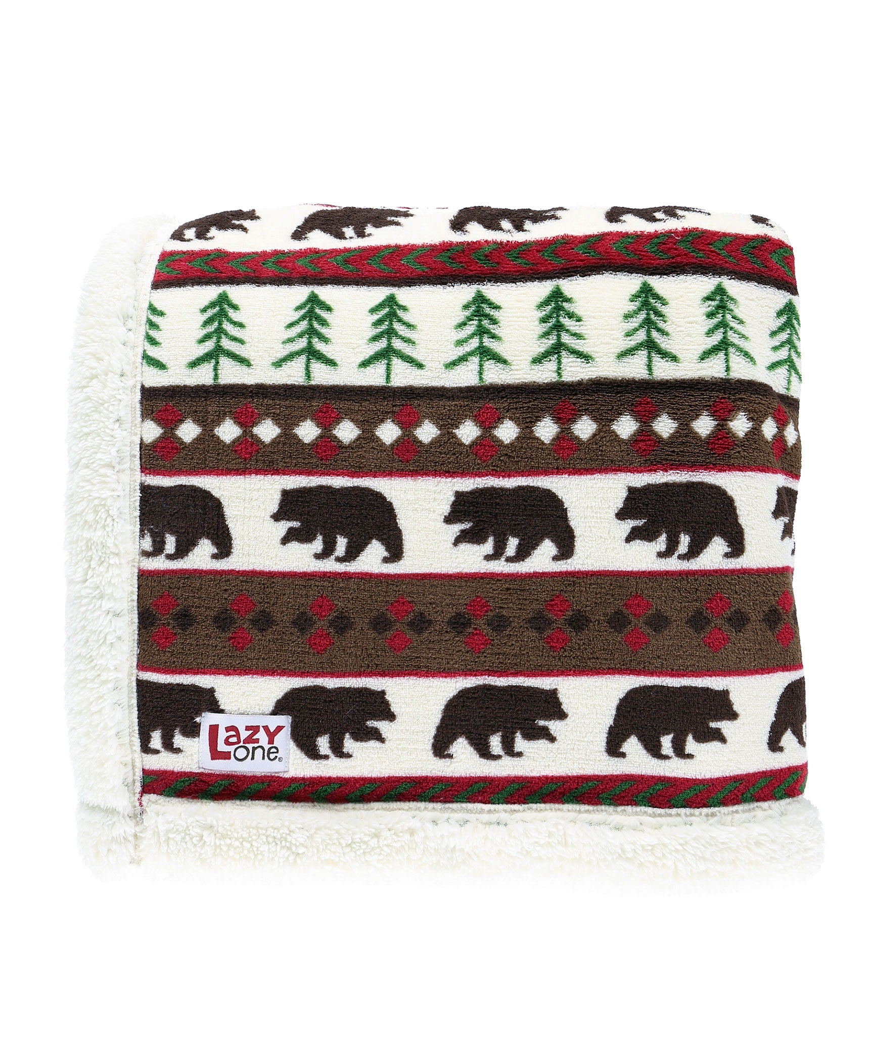 LazyOne Sherpa Throw Blanket