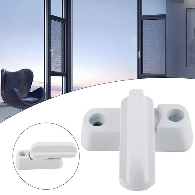 MYG Aluminum Safety Locks UPVC Door Sash Jammer Security Restrictor Lock With Screws