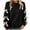Black, variant on Women's Valentine's Day Sweetheart Sweatshirt, Long Sleeve Bow Detail Top, Loose Fit Romantic Sweatshirt, Plus Size Date Night Top, Bow Sleeve Sweatshirt, Cute Casual Top Black L