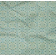 thumbnail image 5 of oneOone Organic Cotton Poplin Twill Fabric Triangle Geometric Print Fabric BTY 42 Inch Wide, 5 of 5