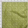 thumbnail image 4 of oneOone Cotton Poplin Light Green Fabric Game Video Game Doodle Fabric For Sewing Printed Craft Fabric By The Yard 42 Inch Wide, 4 of 4