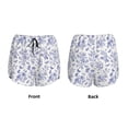 thumbnail image 6 of Goofa Floral Butterfly Printed Women 2 in 1 Running Shorts,Quick Dry Athletic Workout Shorts,High Waisted Athletic Shorts with Liner Pockets-, 6 of 9